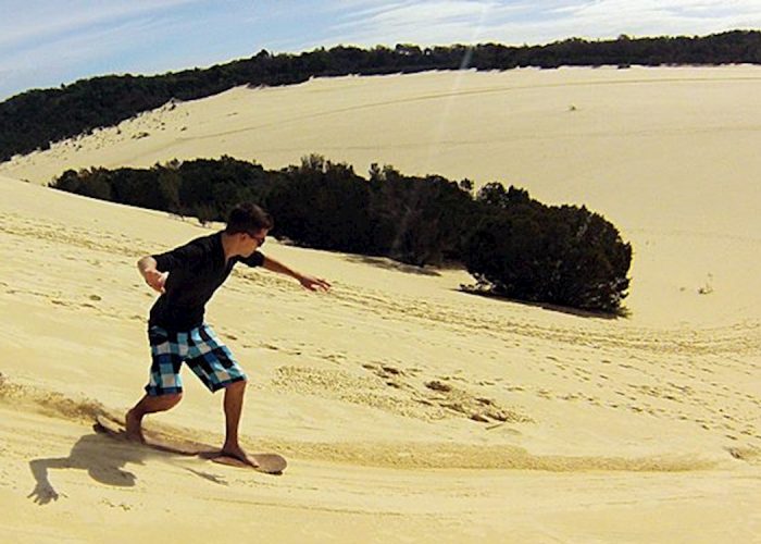 Moreton Island Snorkel & Sandboard Adventure