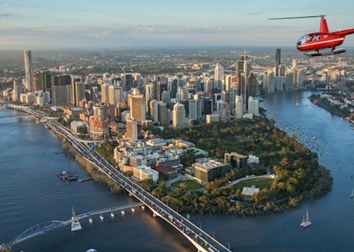 Brisbane City Helicopter Flight